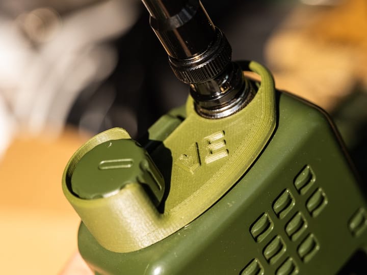 Baofeng AR-152: Volume Knob-Protector